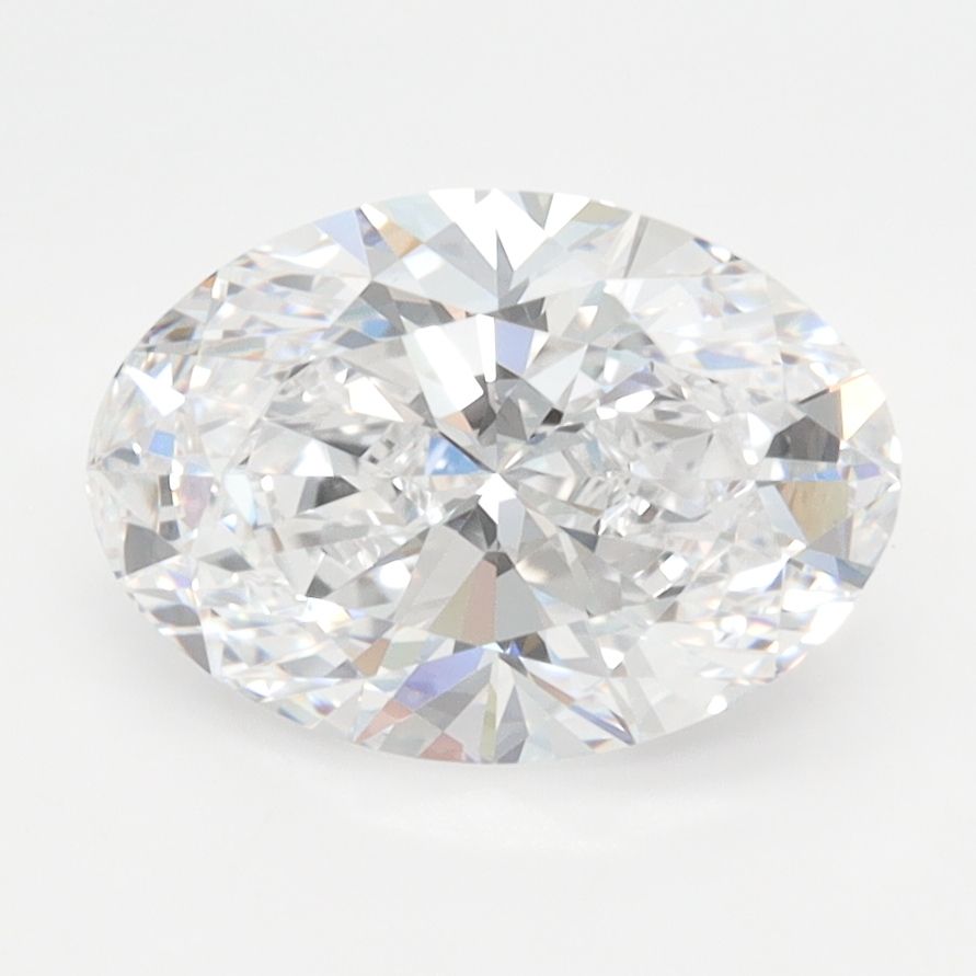 2.06ct Oval Lab Grown Diamond (Colour D, Clarity VVS2, IGI Certified)