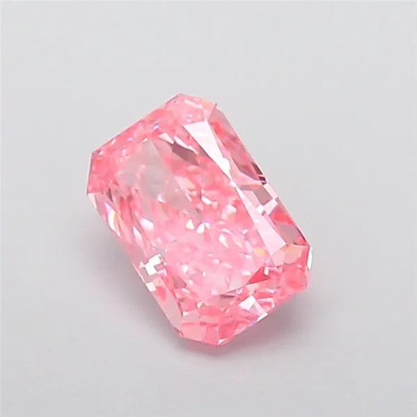 2.06ct Radiant Lab Grown Diamond (Colour Fancy Vivid Pink, Clarity VVS2, IGI Certified)