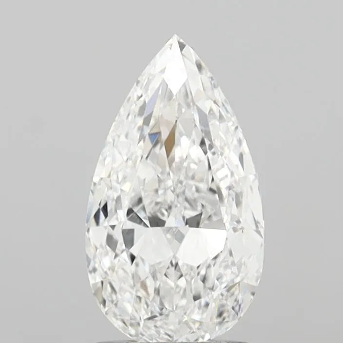 2.07ct Pear Lab Grown Diamond (Colour D, Clarity VVS1, IGI Certified)