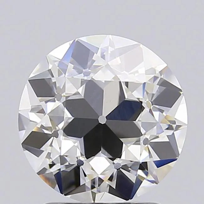 2.08ct European cut Lab Grown Diamond (Colour E, Clarity VVS2, IGI Certified)