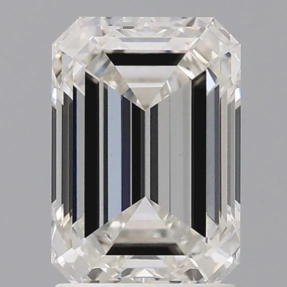 2.10ct Emerald Lab Grown Diamond (Colour G, Clarity VVS2, IGI Certified)