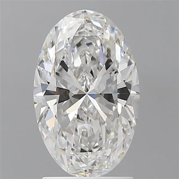 2.10ct Oval Lab Grown Diamond (Colour E, Clarity VVS1, IGI Certified)