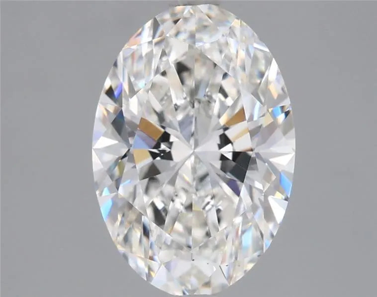 2.11ct Oval Lab Grown Diamond (Colour G, Clarity VVS2, IGI Certified)