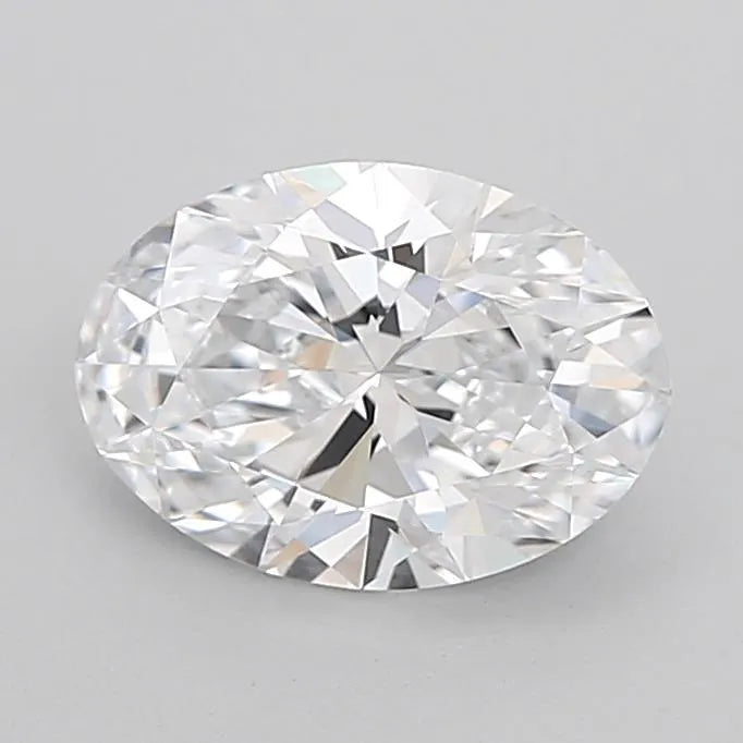 2.19ct Oval Lab Grown Diamond (Colour D, Clarity VVS1, Cut EX, IGI Certified)