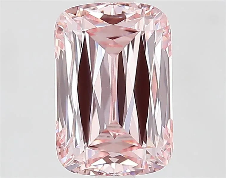 2.42ct Cushion modified Lab Grown Diamond (Colour Fancy Intense Pink, Clarity VVS1, IGI Certified)