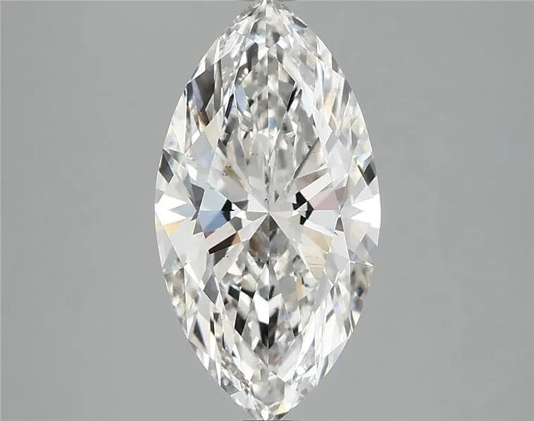 2.42ct Marquise Lab Grown Diamond (Colour F, Clarity VS1, IGI Certified)