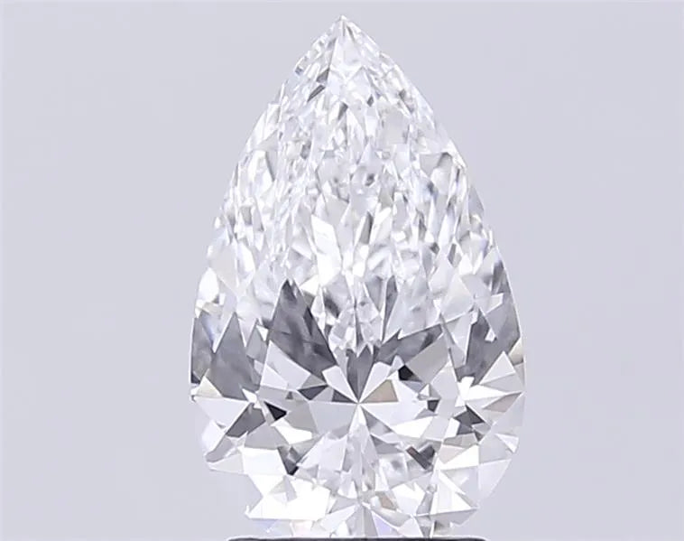 2.42ct Pear Lab Grown Diamond (Colour D, Clarity VVS1, IGI Certified)