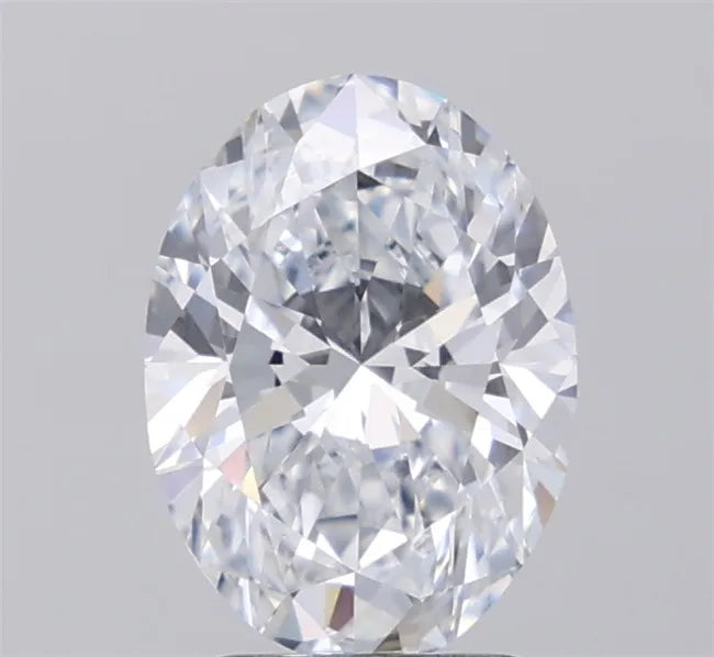 2.47ct Oval Lab Grown Diamond (Colour F, Clarity VVS1, IGI Certified)