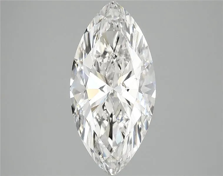 2.49ct Marquise Lab Grown Diamond (Colour F, Clarity VVS2, IGI Certified)