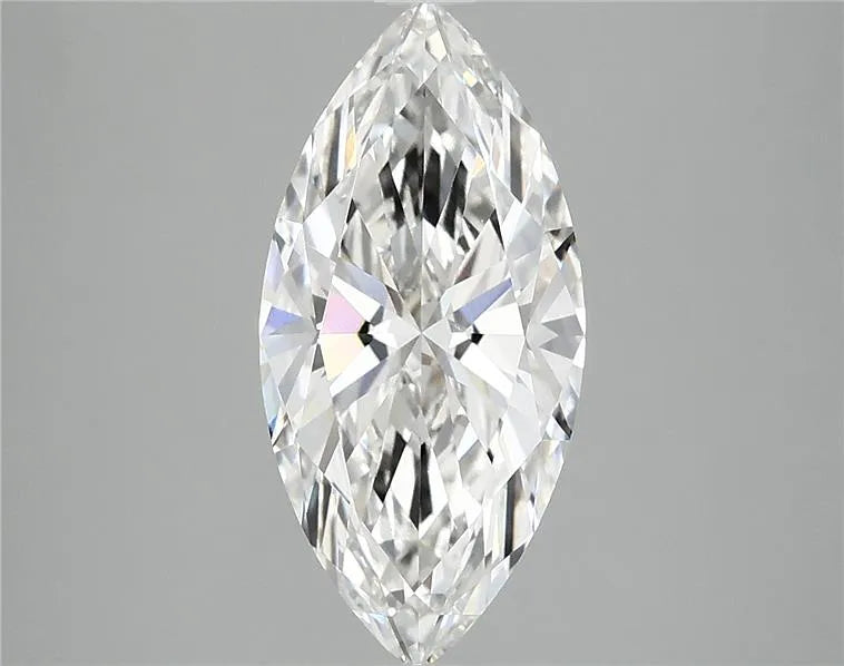 2.50ct Marquise Lab Grown Diamond (Colour F, Clarity VVS2, IGI Certified)