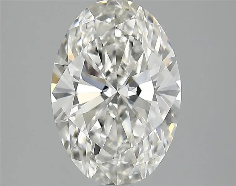 2.50ct Oval Lab Grown Diamond (Colour F, Clarity VVS2, IGI Certified)