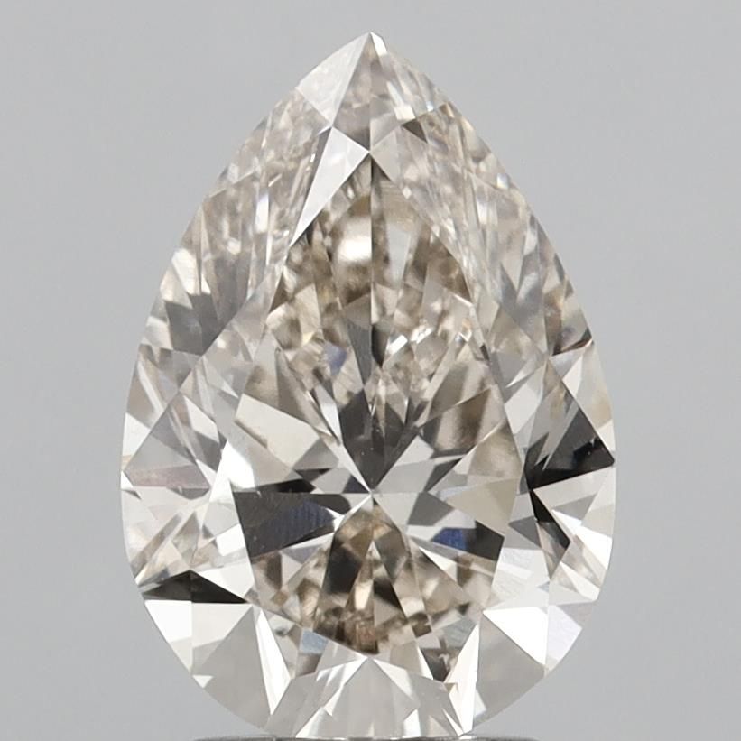 2.50ct Pear Lab Grown Diamond (Colour M, Clarity VS1, IGI Certified)
