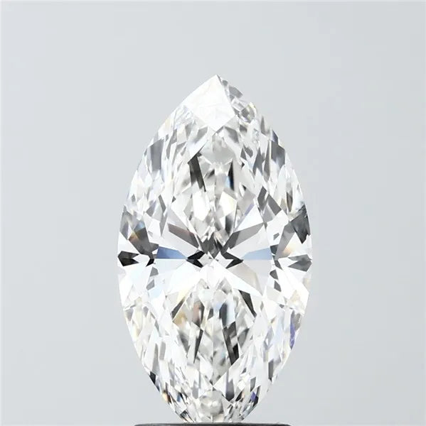 2.51ct Marquise Lab Grown Diamond (Colour F, Clarity VVS2, IGI Certified)