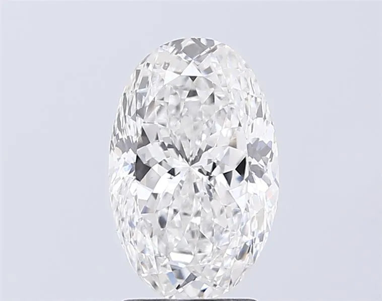 2.51ct Oval Lab Grown Diamond (Colour D, Clarity VVS2, IGI Certified)