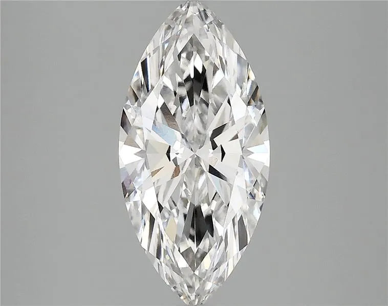 2.52ct Marquise Lab Grown Diamond (Colour F, Clarity VVS2, IGI Certified)