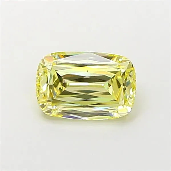 2.53ct Cushion modified Lab Grown Diamond (Colour Fancy Yellow, Clarity VS2, IGI Certified)