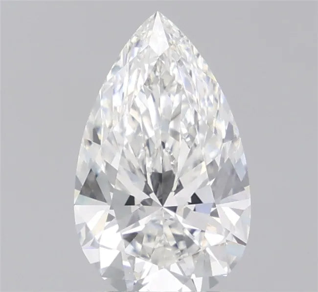 2.53ct Pear Lab Grown Diamond (Colour G, Clarity VVS2, IGI Certified)