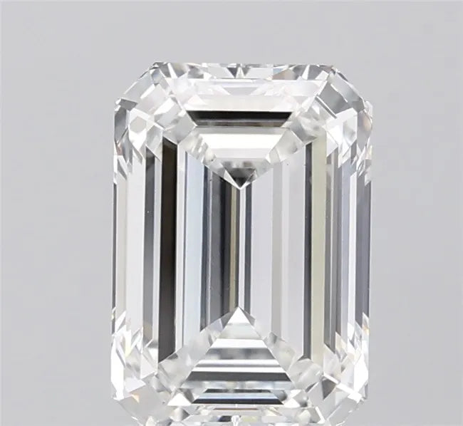 2.55ct Emerald Lab Grown Diamond (Colour F, Clarity VS1, IGI Certified)