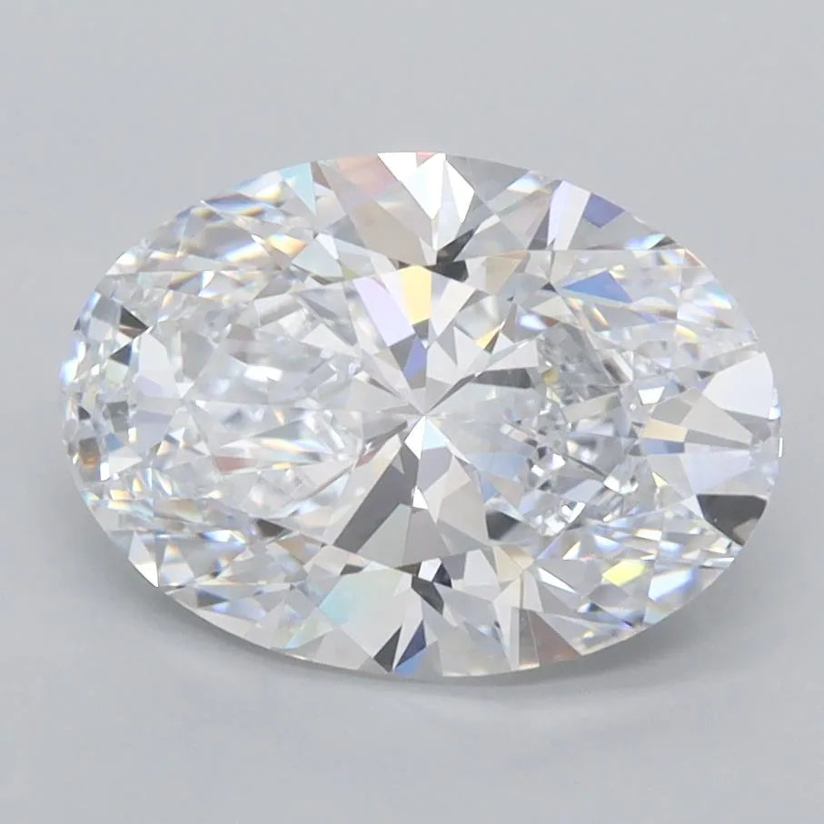 2.55ct Oval Lab Grown Diamond (Colour D, Clarity VVS1, IGI Certified)