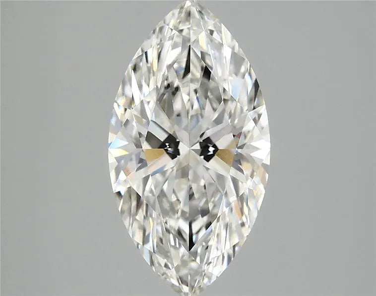 2.56ct Marquise Lab Grown Diamond (Colour G, Clarity VVS2, IGI Certified)