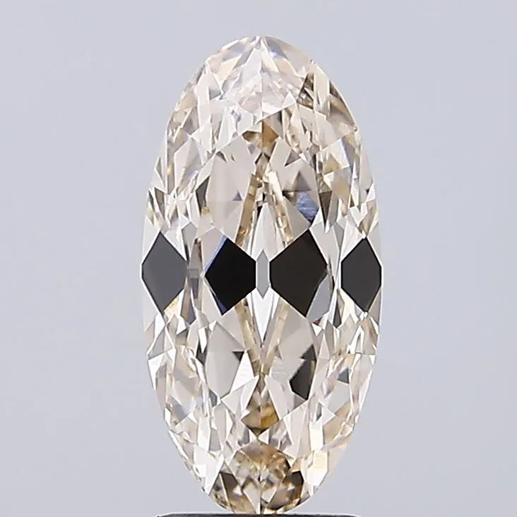 2.58ct Oval Lab Grown Diamond (Colour OP, Clarity VVS2, IGI Certified)