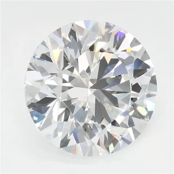 2.66ct Round Lab Grown Diamond (Colour D, Clarity VVS2, Cut EX, GCAL Certified)