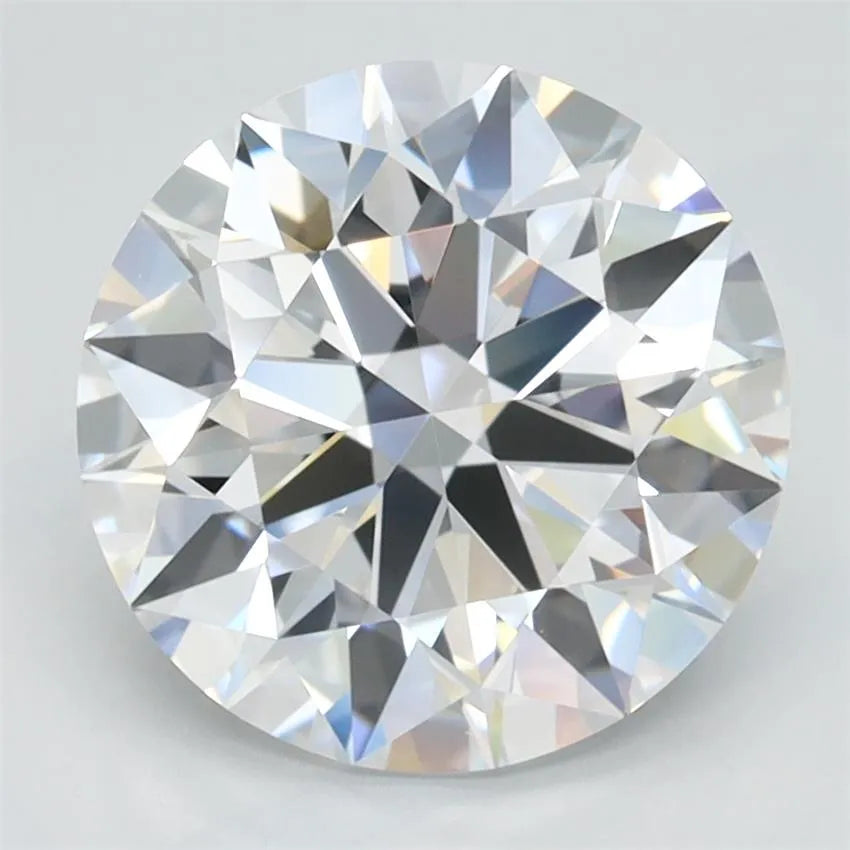 2.67ct Round Lab Grown Diamond (Colour D, Clarity IF, Cut ID, IGI Certified)