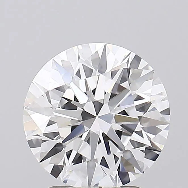 2.70ct Round Lab Grown Diamond (Colour D, Clarity IF, Cut ID, IGI Certified)