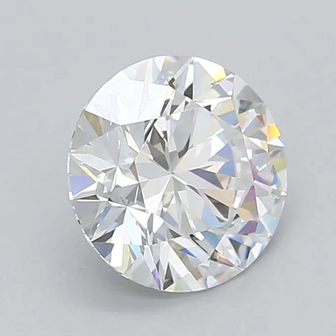 2.71ct Round Lab Grown Diamond (Colour D, Clarity VVS1, Cut EX, GCAL Certified)