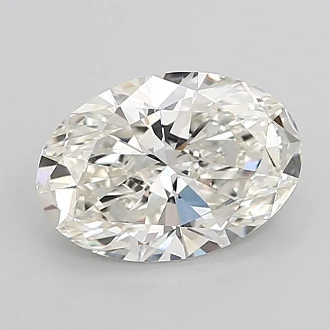 2.83ct Oval Lab Grown Diamond (Colour H, Clarity VVS2, IGI Certified)
