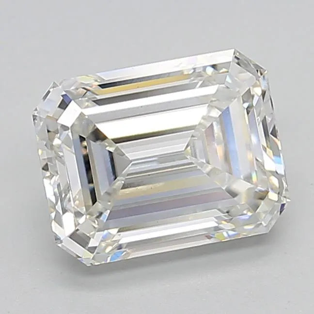 2.84ct Emerald Lab Grown Diamond (Colour G, Clarity VS1, IGI Certified)