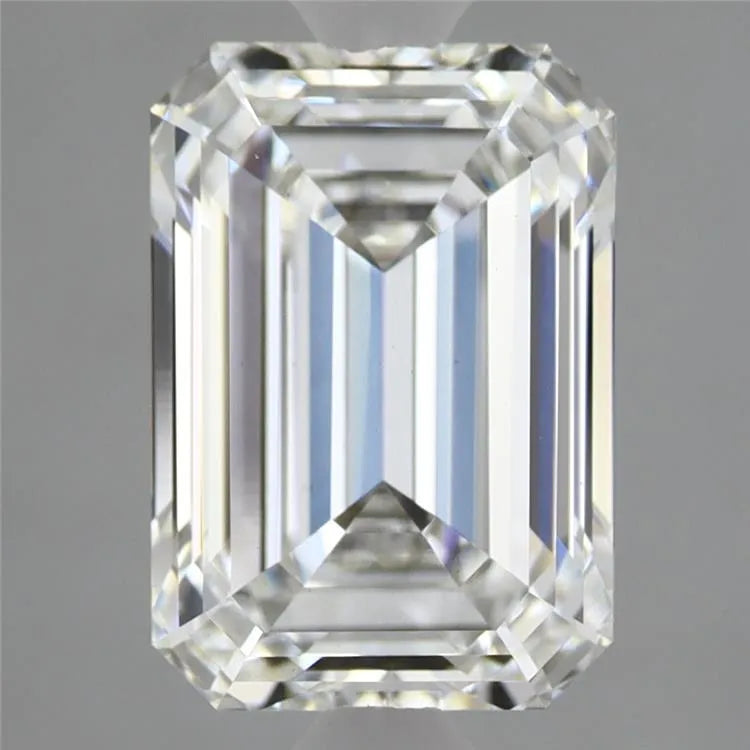 2.85ct Emerald Lab Grown Diamond (Colour F, Clarity VS1, IGI Certified)