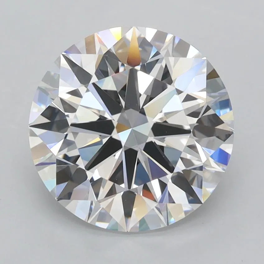 2.99ct Round Lab Grown Diamond (Colour D, Clarity FL, Cut ID, IGI Certified)