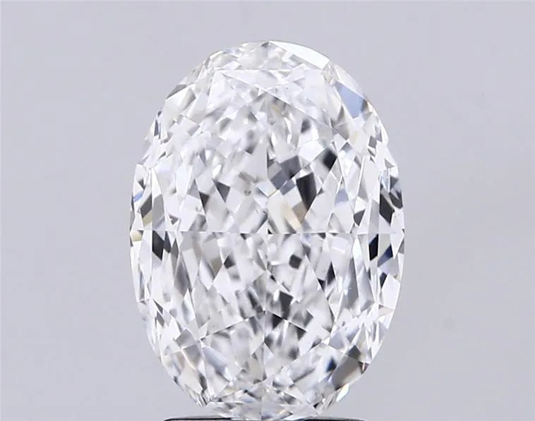 3.00ct Oval Lab Grown Diamond (Colour D, Clarity VS2, IGI Certified)