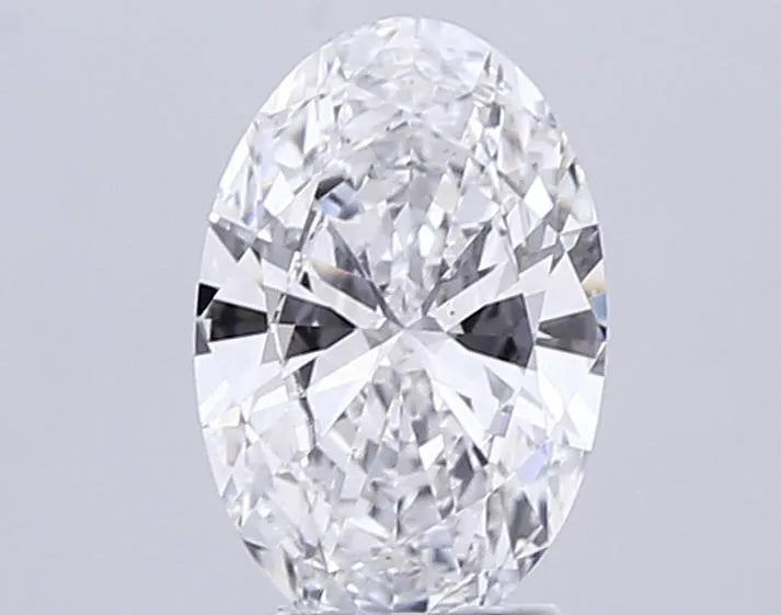 3.00ct Oval Lab Grown Diamond (Colour D, Clarity VS2, IGI Certified)