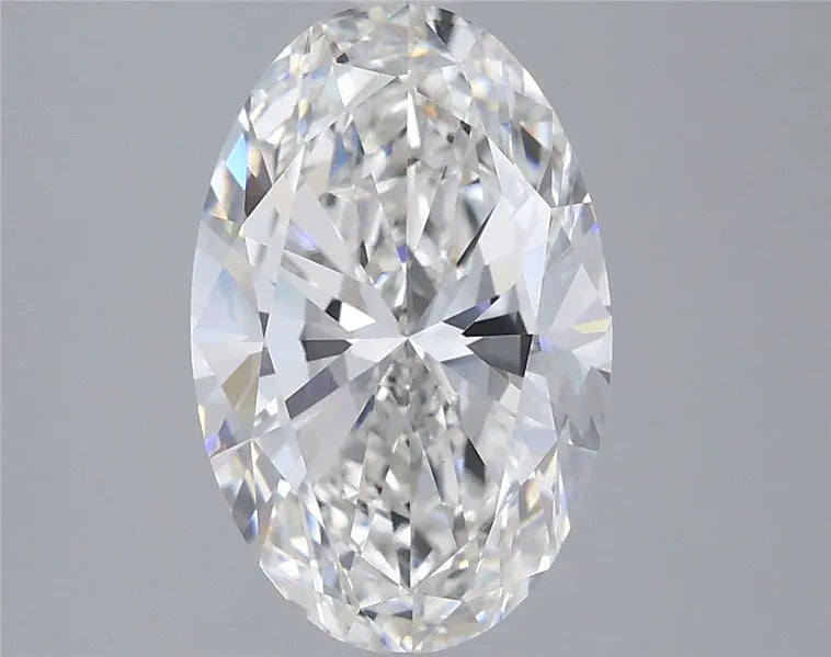 3.00ct Oval Lab Grown Diamond (Colour G, Clarity VVS2, IGI Certified)