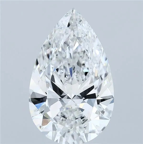 3.00ct Pear Lab Grown Diamond (Colour E, Clarity VVS2, IGI Certified)