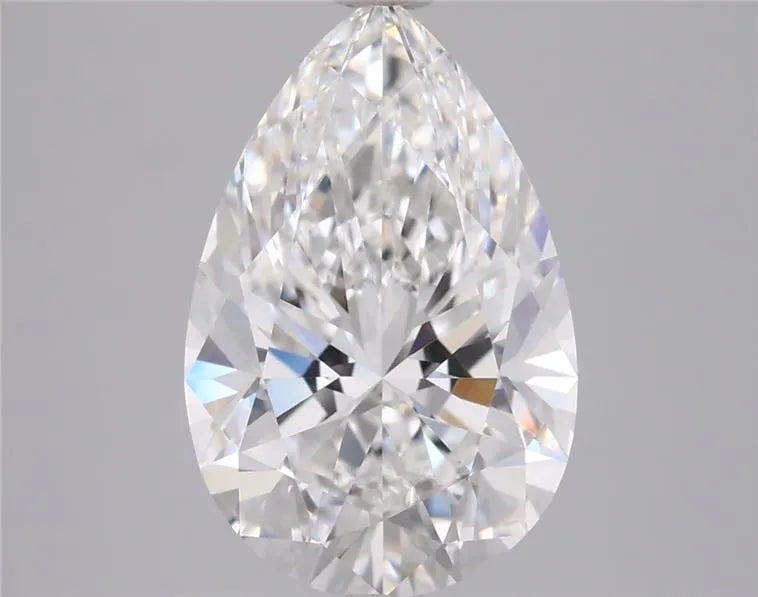 3.01ct Pear Lab Grown Diamond (Colour F, Clarity VVS2, IGI Certified)