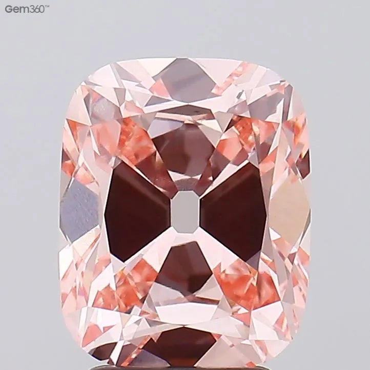 3.02ct Cushion brilliant Lab Grown Diamond (Colour Fancy Intense Pink, Clarity VVS2, IGI Certified)
