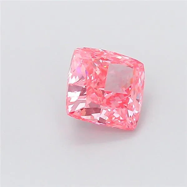 3.02ct Cushion modified Lab Grown Diamond (Colour Fancy Vivid Pink, Clarity VS1, IGI Certified)