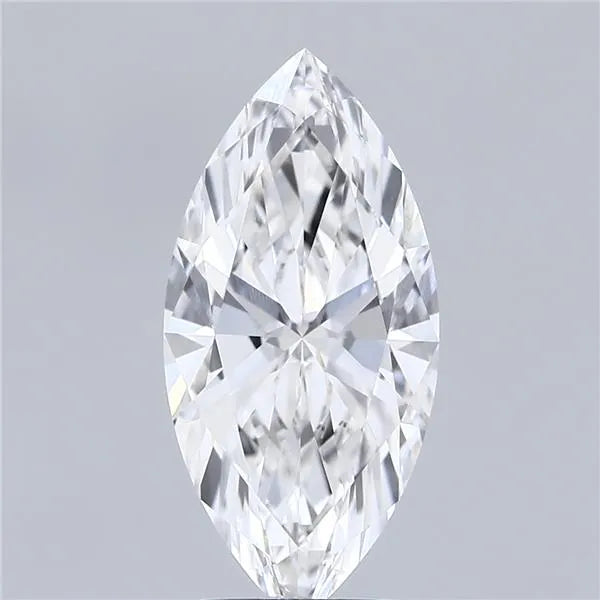 3.02ct Marquise Lab Grown Diamond (Colour E, Clarity VVS1, IGI Certified)
