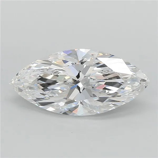 3.02ct Marquise Lab Grown Diamond (Colour F, Clarity VVS2, IGI Certified)