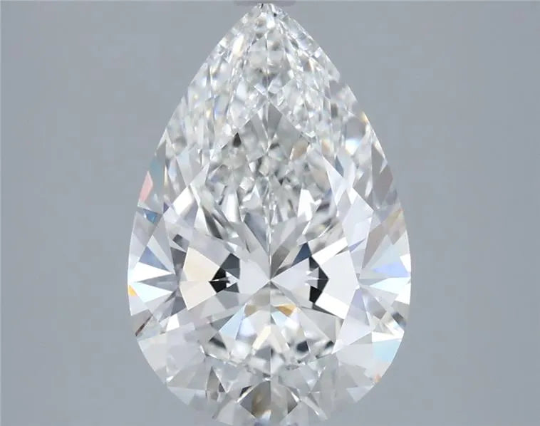 3.02ct Pear Lab Grown Diamond (Colour F, Clarity VVS2, IGI Certified)