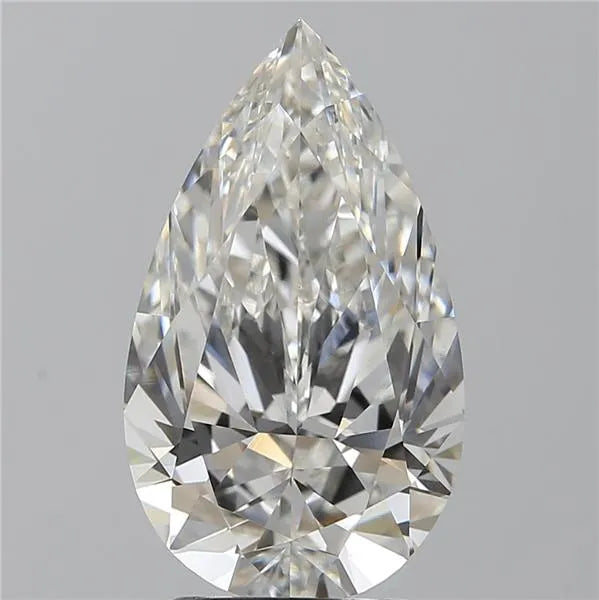 3.02ct Pear Lab Grown Diamond (Colour F, Clarity VVS2, IGI Certified)