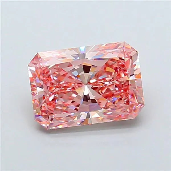 3.02ct Radiant Lab Grown Diamond (Colour Fancy Intense Pink, Clarity VVS1, IGI Certified)