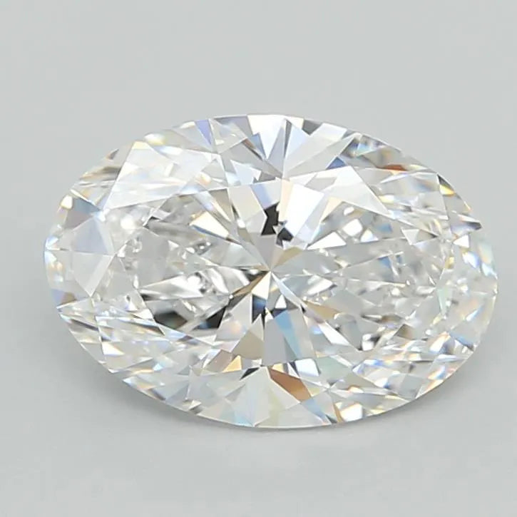 3.03ct Oval Lab Grown Diamond (Colour D, Clarity VVS1, IGI Certified)