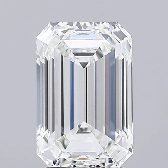 3.05ct Emerald Lab Grown Diamond (Colour F, Clarity IF, IGI Certified)