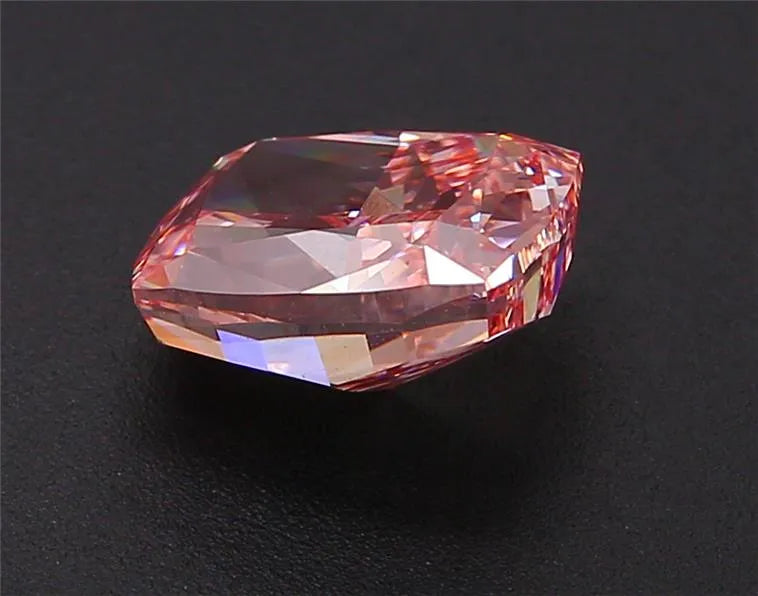 3.06ct Cushion modified Lab Grown Diamond (Colour Fancy Vivid Pink, Clarity VS1, IGI Certified)