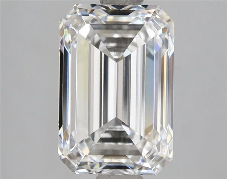 3.06ct Emerald Lab Grown Diamond (Colour D, Clarity IF, IGI Certified)