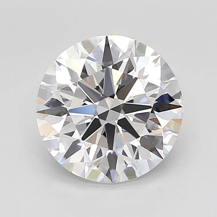 3.06ct Round Lab Grown Diamond (Colour D, Clarity IF, Cut ID, IGI Certified)